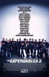 Expendables 3 starring Sylvester Stallone, Harrison Ford